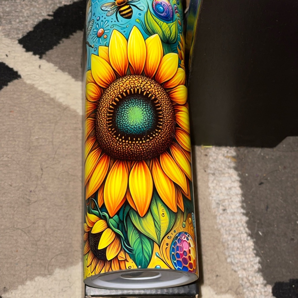 Vibrant Sunflower Tumbler